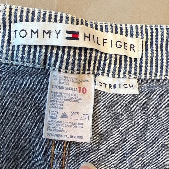 Tommy Hilfiger Dark Blue A-Line Skirt - Picture 6 of 6